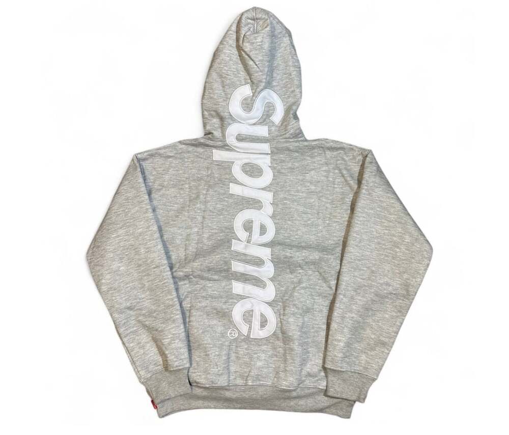 Supreme Grey Pullover Hoodie